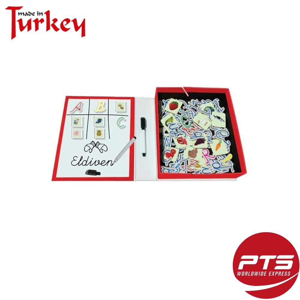 Magnetic Tablet Letter Recognition Spelling Game Alphabet Set Educational Magnetic Intelligence Toy for Home Kindergarten School