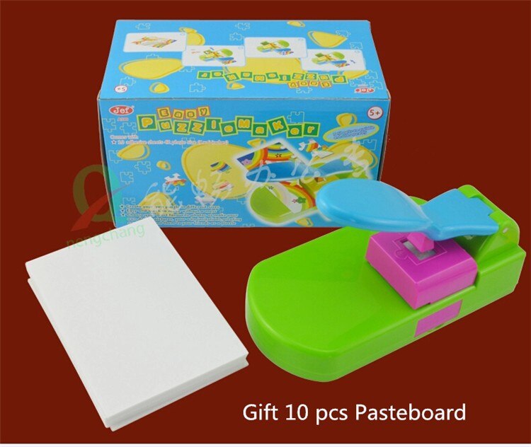 puzzle maker handcrafted toys, make the puzzles by yourself, craft punch / diy tools handy . puncher .puzzle