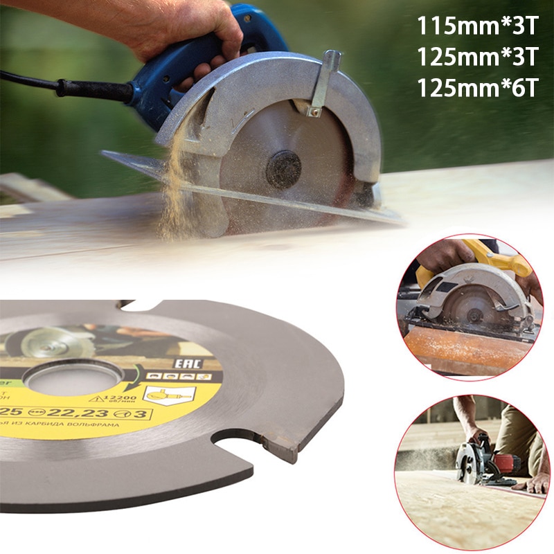 125mm 6T Circular Saw Multitool Saw Disc Wood Cutting Disc Carving Blades For Angle Grinders