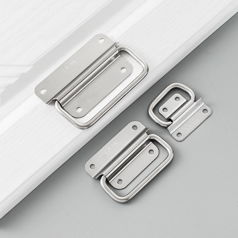 1Pc Schrank Flight Case Solide Möbel Hardware Klapp Griff Für Werkzeug Box Edelstahl Schublade Kleiderschrank Einfache Installation
