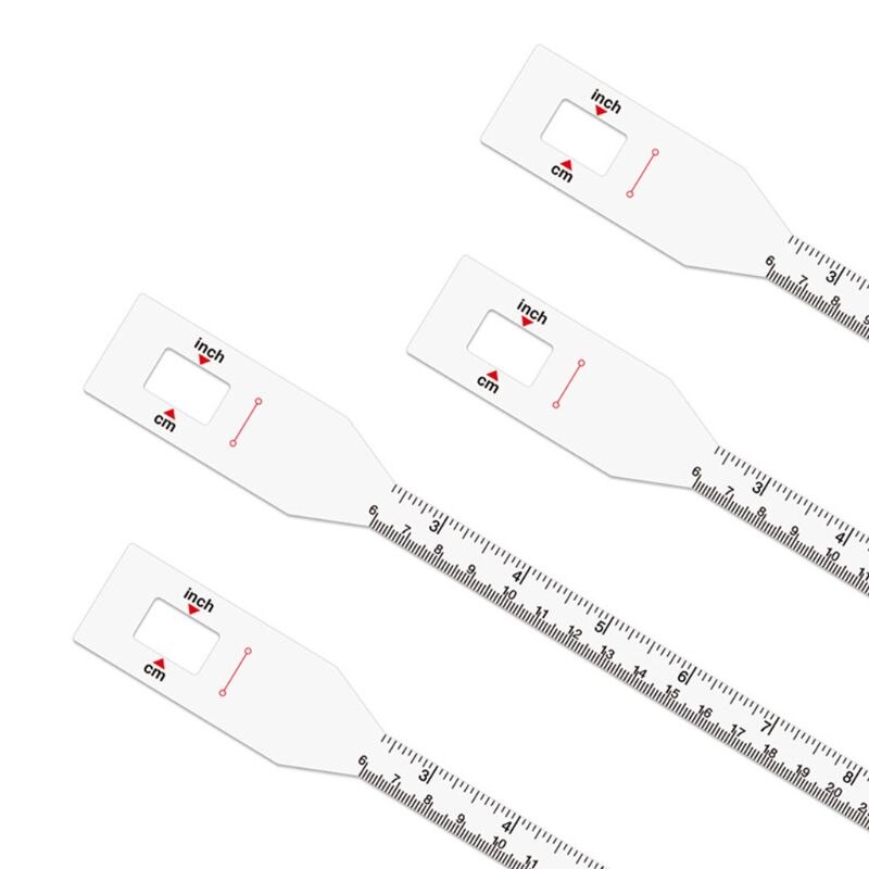 3PCS 24Inch Infant Head Measuring Tape Baby Head Circumference Measure Ruler