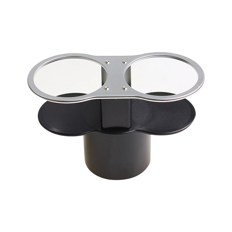 Universal Car Cup Holder Drinks Holders Double Hole Automotive Mount Holder Stand Car Bracket Drink Holder