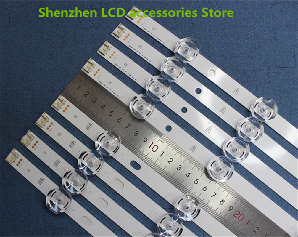 8pcs x LED Backlight Strip 9-leds for LG 47 inch TV innotek DRT 3.0 LG47lb5610 6916L 1715A 1716A LG47LY340C LG47GB651C