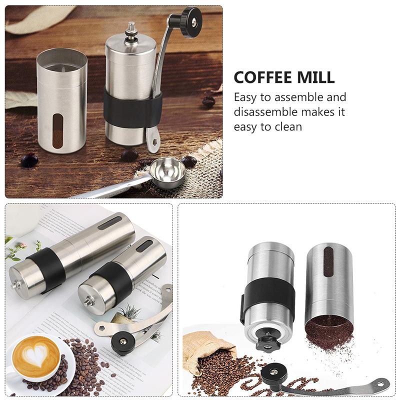 Manual Coffee Grinder with Adjustable Setting Portable Hand Coffee Grinder