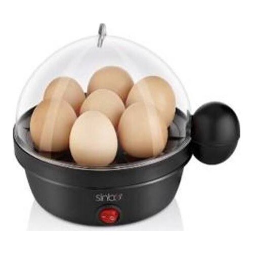 Elektrikli yumurta pişiricisi | sinbo seb -5803 yumurta kaynatıcı | elektrikli egglettes | 7 yumurta kapasitesi | şeffaf kapaklı