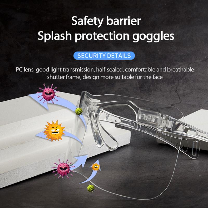 Anti UV Visor Wrap Shield Large Mirror Sun Glasses Half Face Shield Cover Sunscreen Guard Protector Outdoor Cycling Sunglasses