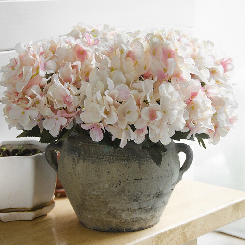 6 vork schotse hortensia kunstmatige bloem woondecoratie nep bloem horticultural plant bureau decoratie boeket