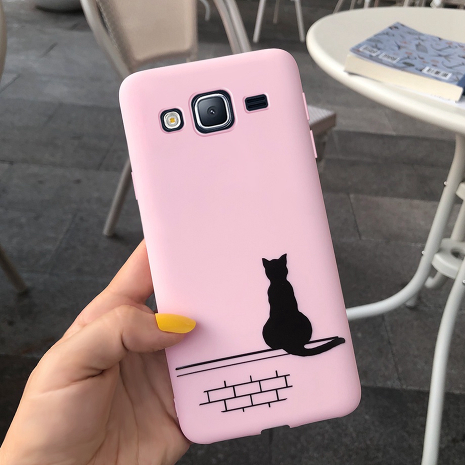 Soft Candy Cover Silicone Phone Case For Fundas Samsung Galaxy J3 GalaxyJ3 J 3 6 J320 J320F J320H J320FN SM-J320F Case