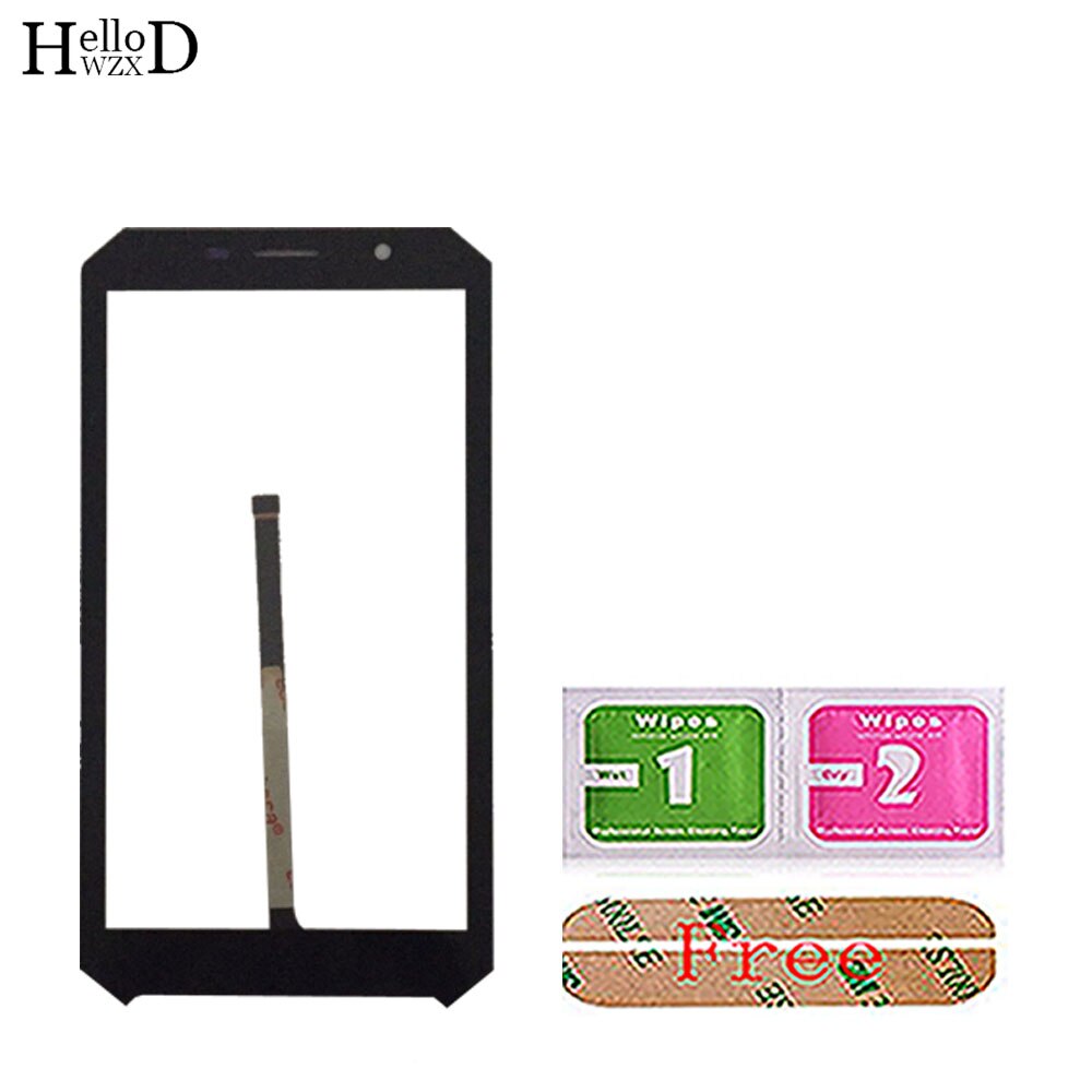 Mobiele Touch Screen Panel Voor Doogee S40 S50 S55 S60 Touch Digitizer Panel Voor Glas Lens Sensor Touchscreen 3M lijm Doekjes