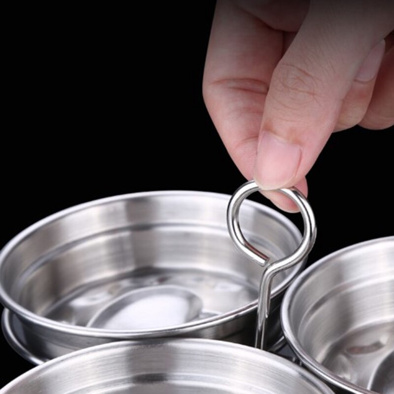 Stainless Steel Egg Poacher Egg Poachers Cooker Boiler Steamer for Home Kitchen Gadget