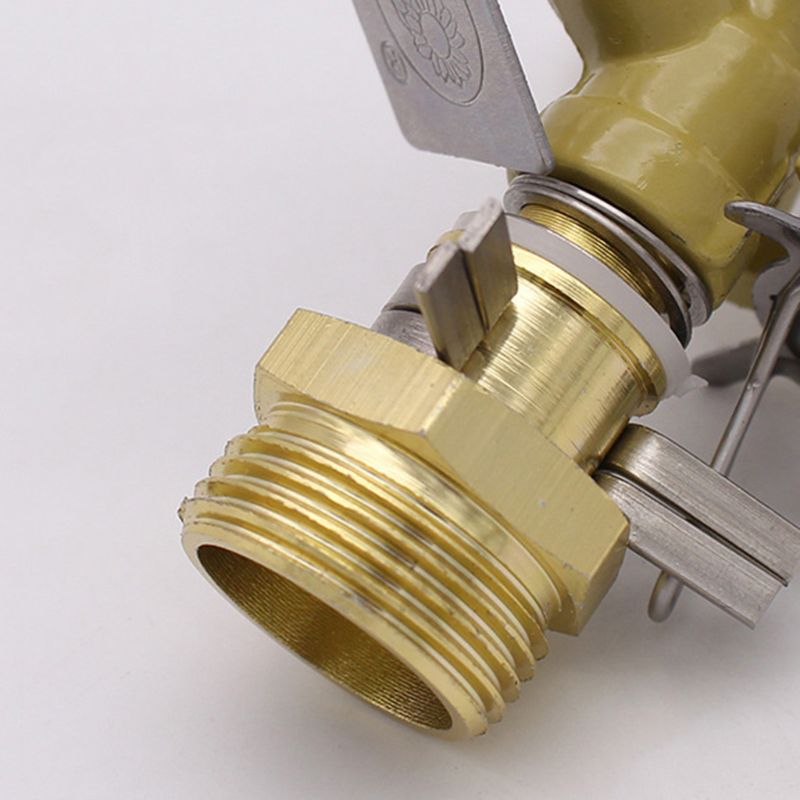 Multipurpose Auto-rotate Copper Rotate Water Sprinkler Spray Nozzle Connector