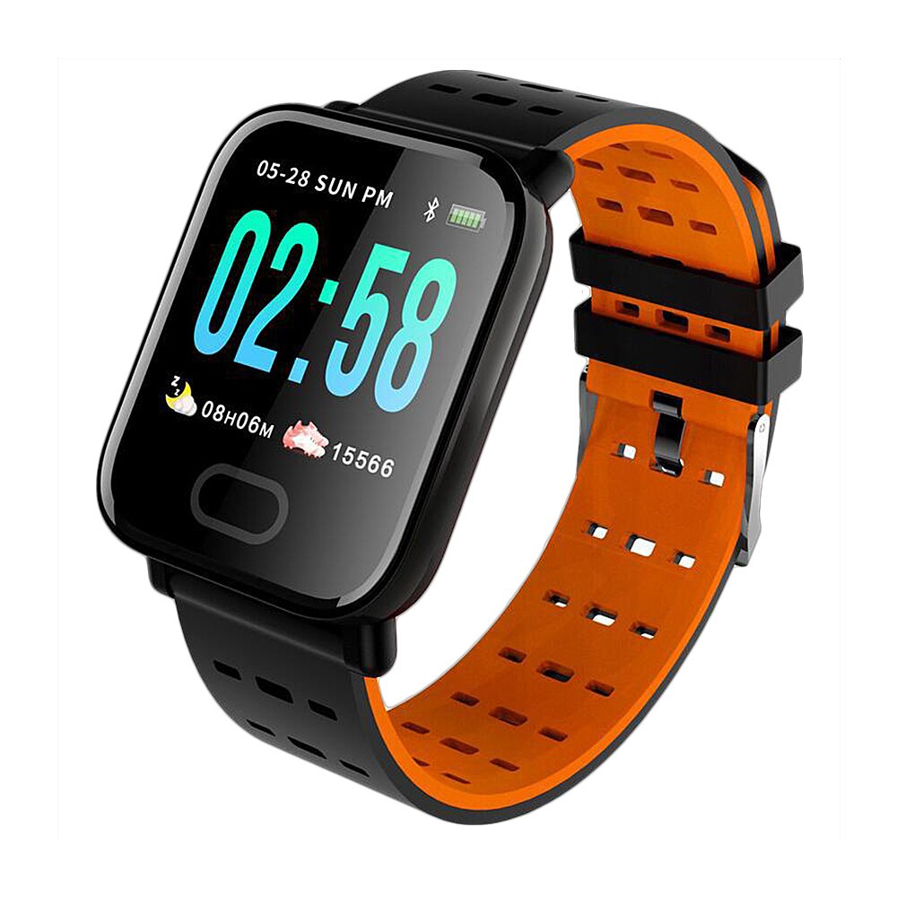 Reloj inteligente, reloj de pulso cardíaco, pulsera inteligente, relojes deportivos, reloj inteligente resistente al agua, pulsera de seguimiento de Fitness, Monitor de ritmo cardíaco: 03