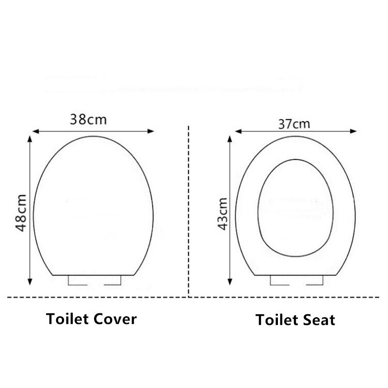 Badeværelse tilbehør efterår / vinter toilet sædeovertræk varm lynlås betræk toilet sæde bomuld linter rejsesæt bademåtter toilet