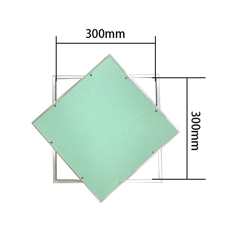 Ccess-Panel de acceso de pared o techo para puerta, apertura empotrada, Universal, ABS, cuadrado, plástico blanco, fácil de poner, 100x150mm -400x48000mm: P