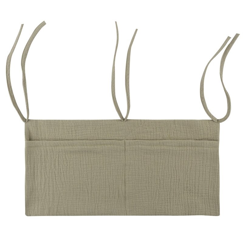 Bolsa de almacenamiento portátil para cuna de bebé, organizador multifuncional para cabecero de cama de recién nacido, ropa de cama para niños, bolsa de pañales: 26