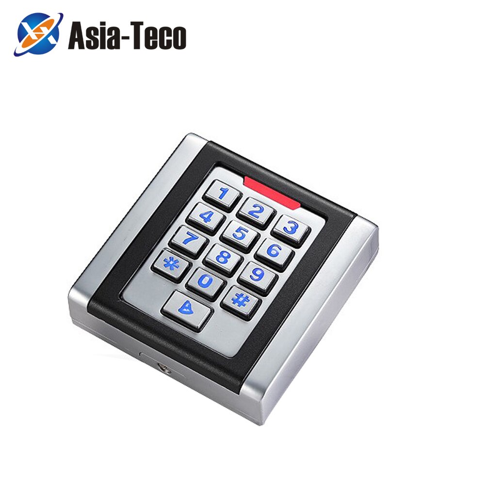 2000 Users RFID Access Control System with Backlight Keypad Metal 125khz card reader Waterproof metal access control outdoor key