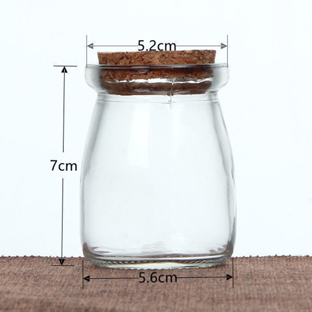 Botellas de vidrio en forma de estrella, adorno de deseos, manualidades, tarros de , de boda de Navidad, botella de almacenamiento transparente, decoraciones navideñas: Verde militar