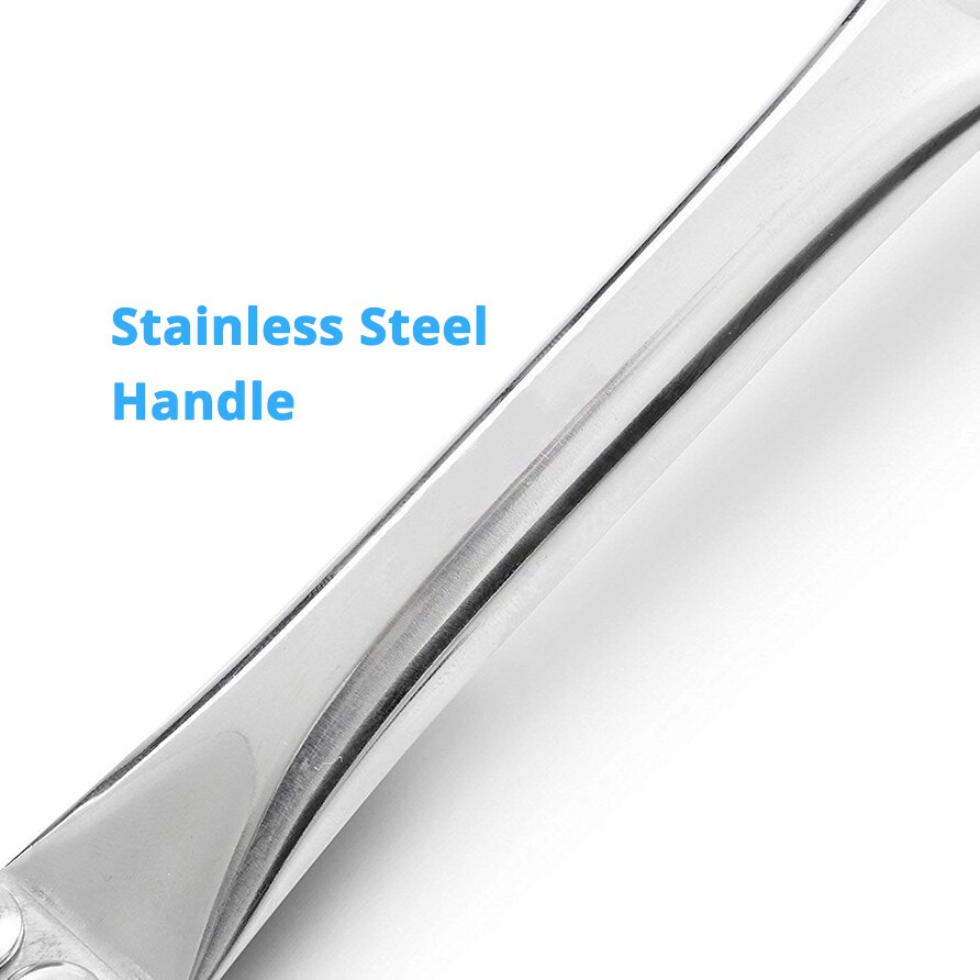 Rustfri stålgas og elektrisk komfurplade, tilgængelig  in 7.6 or 9.25 tommer størrelser