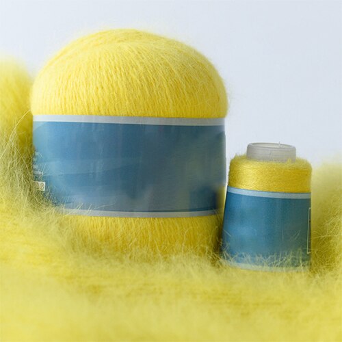 50g + 20g Zachte Nertsen Fluwelen Wol Garen voor Hand Breien Luxe Lange Pluche Wol Kasjmier haak Garen Voor Fall Winter