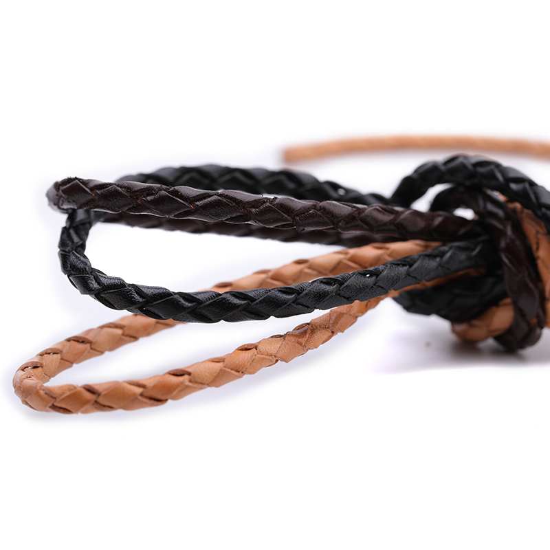 Diy Hand Geweven Leather Rope Suede Armband Ketting Materiaal Accessoires Sieraden Touw Riem Touw