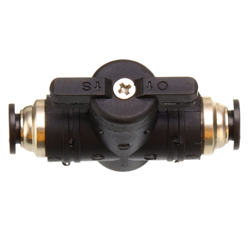 6mm CO2 Generator Snelle Gezamenlijke Valve Hand Flow Control Valve Buis Aquarium CO2 System Air Buis Rapid Pijp aquarium Accessoires