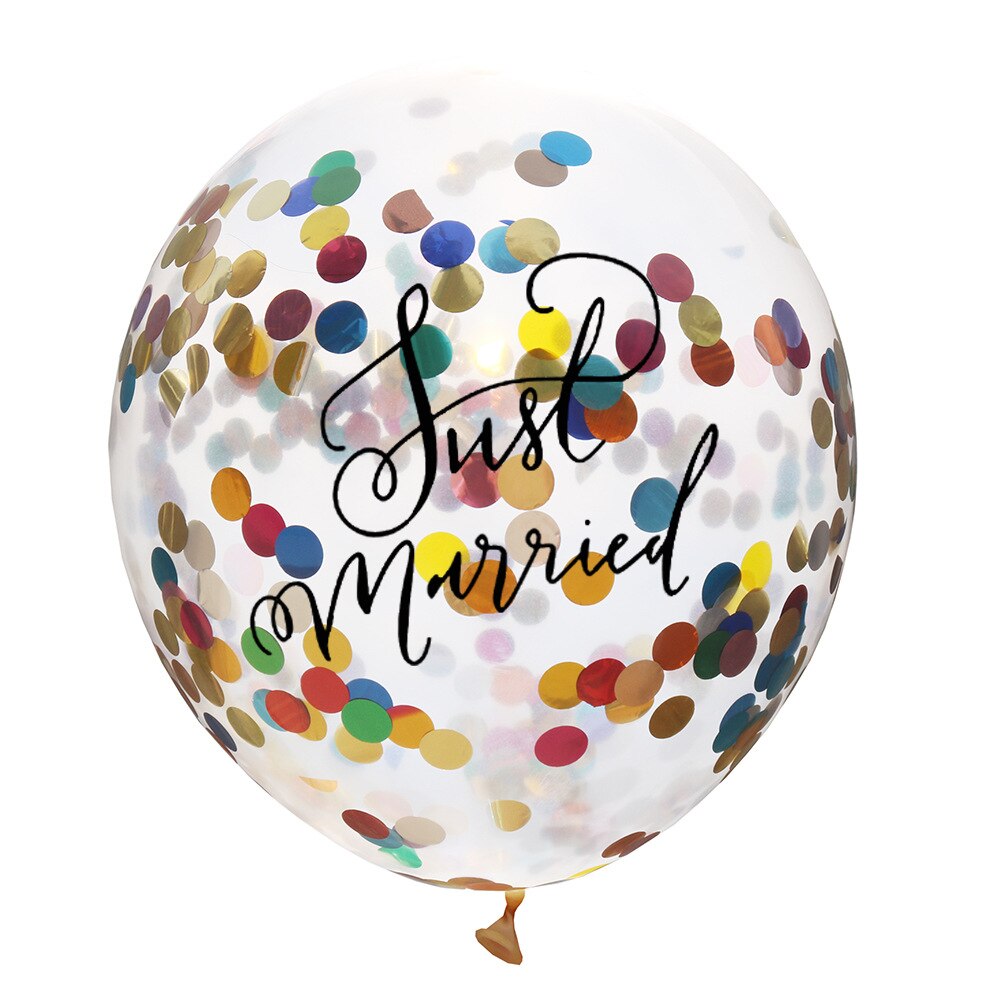 5 pçs rosa ouro confetes balões coração impressão látex balões globos diy casamento chá de fraldas decoração festa de aniversário suprimentos: Mixed Colors