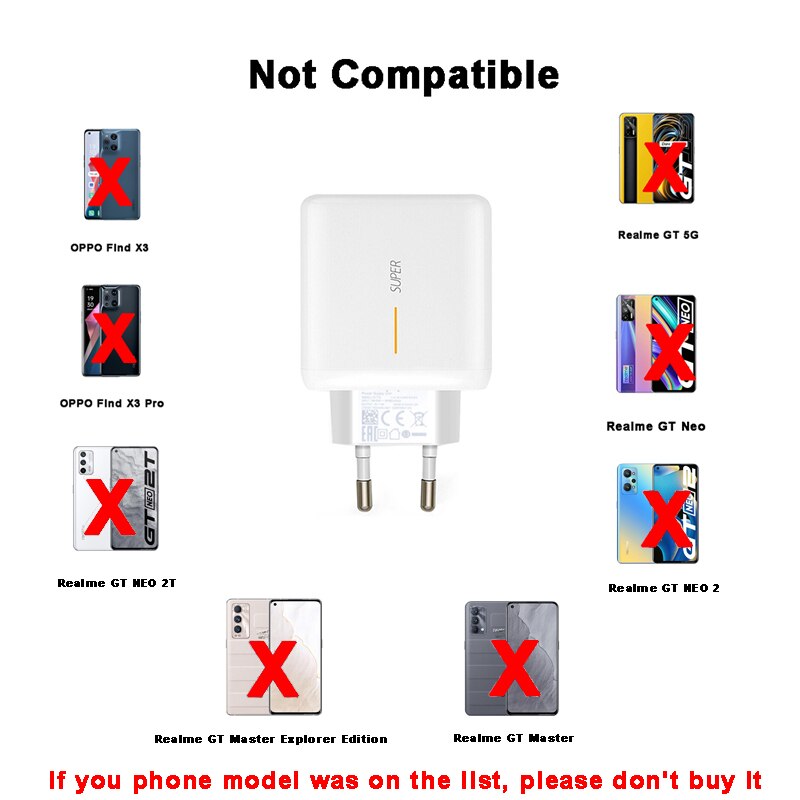 65w supervooc 2.0 schnellladegeräte für oppo find  x2 pro, reno 6, 5, 4 ace 2 x20, realme 8 x50 pro  rx17, superdart ladegerät, 1m typ-c-kabel