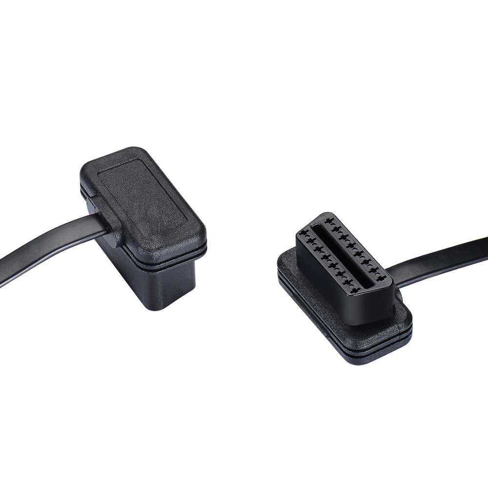 Diagnostic OBD2 Extension OBDII Cable 16Pin Male To 16Pin Female Connector for OBDII Scanner Diagnostic Tool 1 to 2 cable