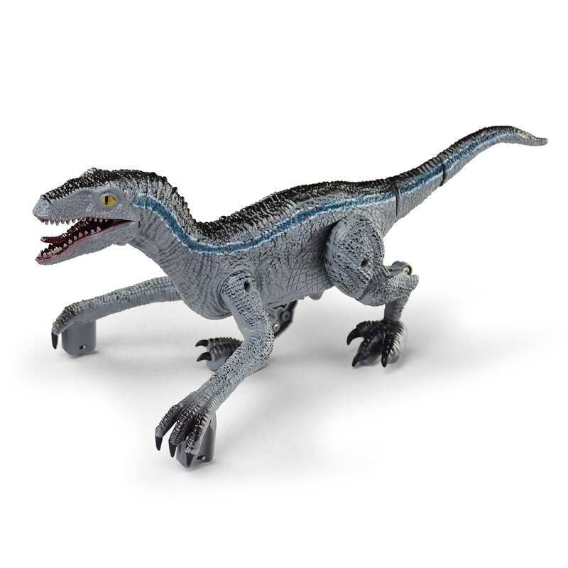 Afstandsbediening Dinosaurus Speelgoed Lopen Robot Dinosaurus Brullende Geluid Simulatie Velociraptor Rc Elektronische Dinosaurus Speelgoed