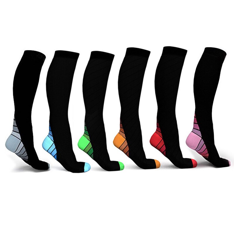 Compression Socks for Men Women Athletic Sports Long Socks Stockings for Running Outdoor Daily SEC88