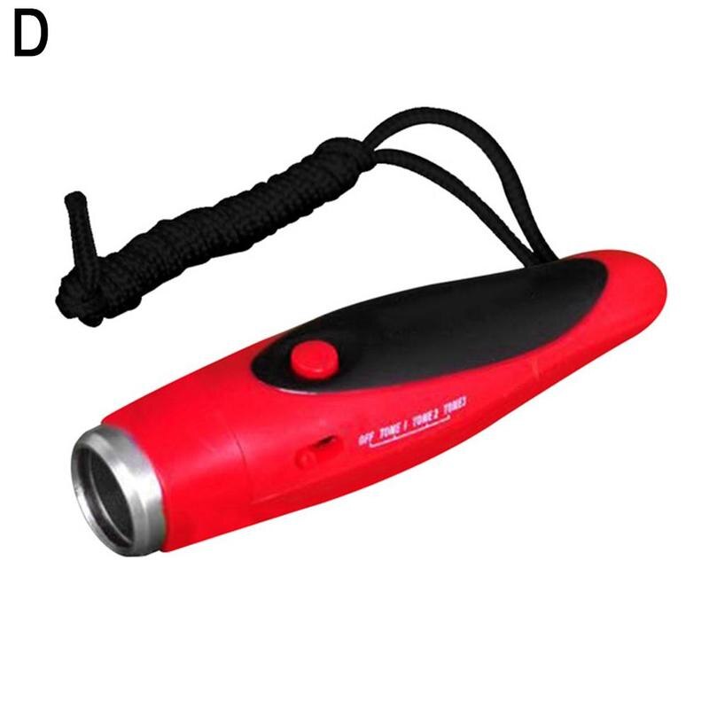 Junction Basketball Football Game Referee Training Survival Electronic Whistle: red