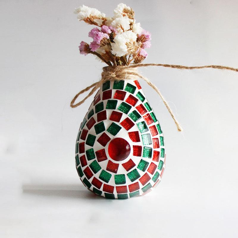 200g Stained Glass Supplies Diamond Mosaic Tiles Hobbies DIY Art Craft Supplies Mosaic Pieces Wall Mirror Stickers Strip Glass