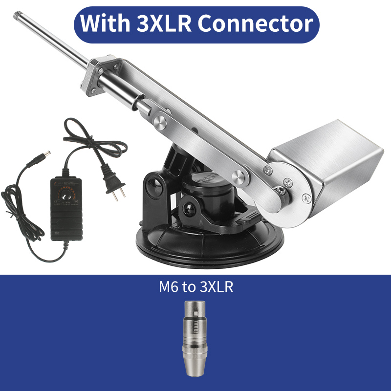 45mm-  dc12-24v lineær aktuator med stempelmotor, justerbar stempelmotor: Rød / 32mm