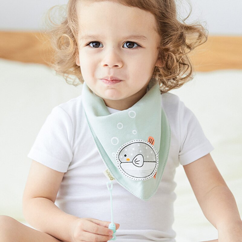 Baby Slabbers - Cartoon Print - Katoen & Polyester - Unisex - Voor 7-24 Maanden & 2-3 Jaar