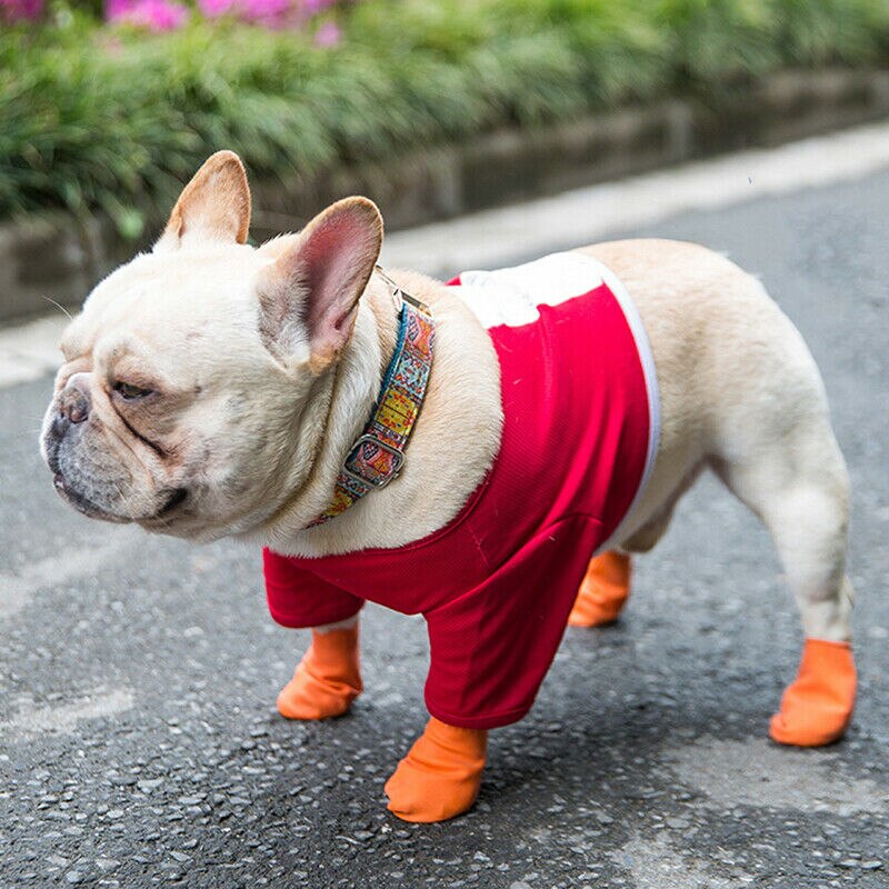 Pet Dog Shoes Waterproof Balloon Rubber Rain Boots Summer Rainproof Outdoor Shoes Footwear Cat Socks Puppy Chihuahua Rainy Day