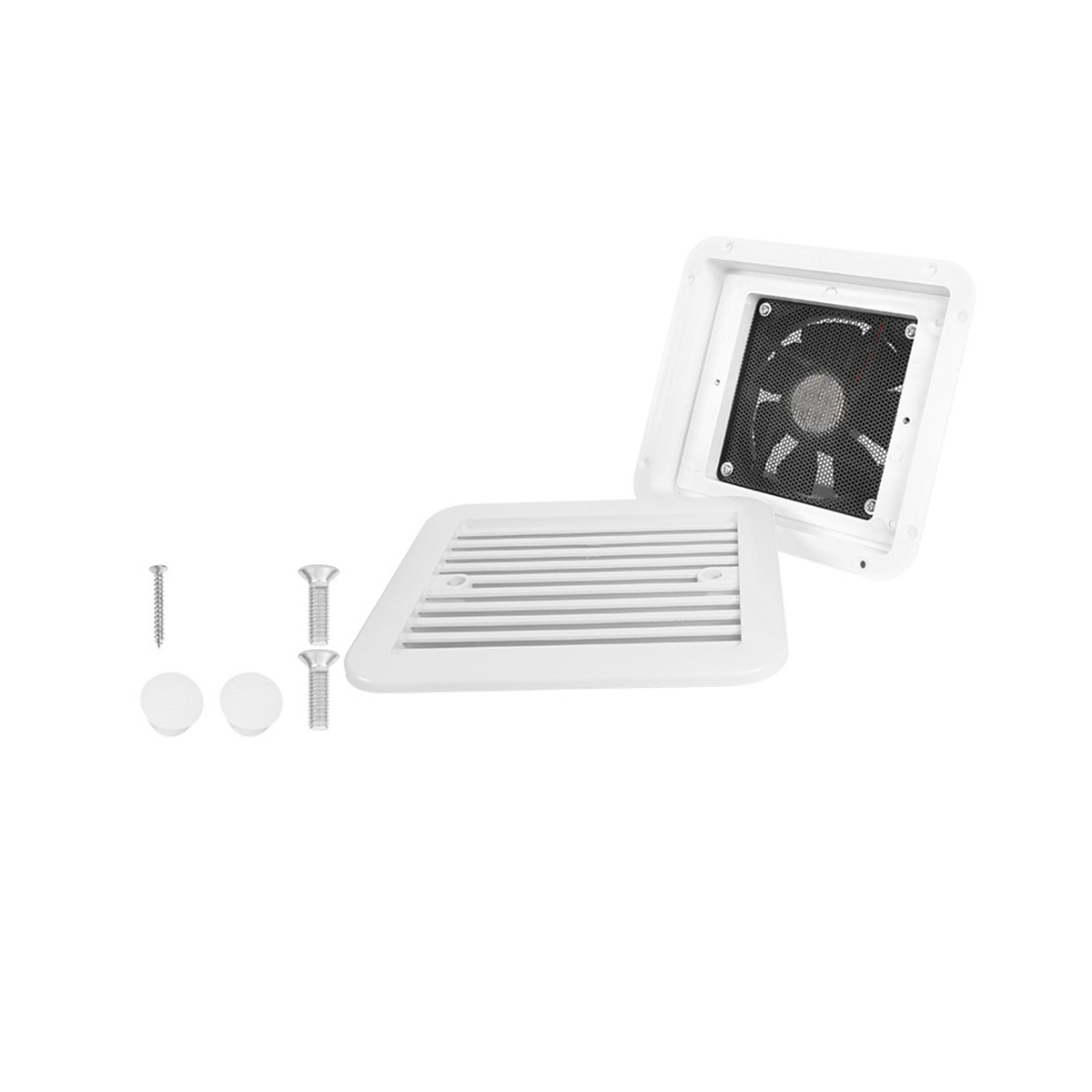 Uitlaat Ventilator Luchtuitlaat Radiator Uitlaat Ventilator Ventilatie Ventilatie Ventilatie Ventilator Accessoires Sterk Wind Model Wit
