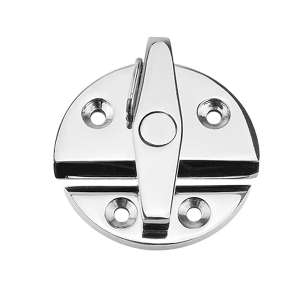 1 Stuk Boot Deur Vangst Klink 180 ° Marine Kast Slot 316 Rvs Ronde Vangst Klink Hardware Accessoires