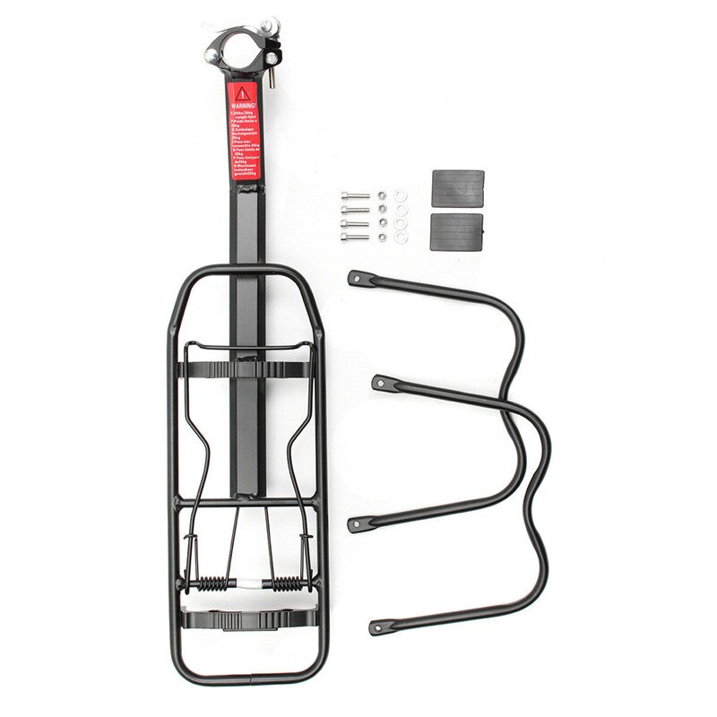 Bike Rack Aluminum Alloy Frame Bicycle Rear Rack C... – Grandado