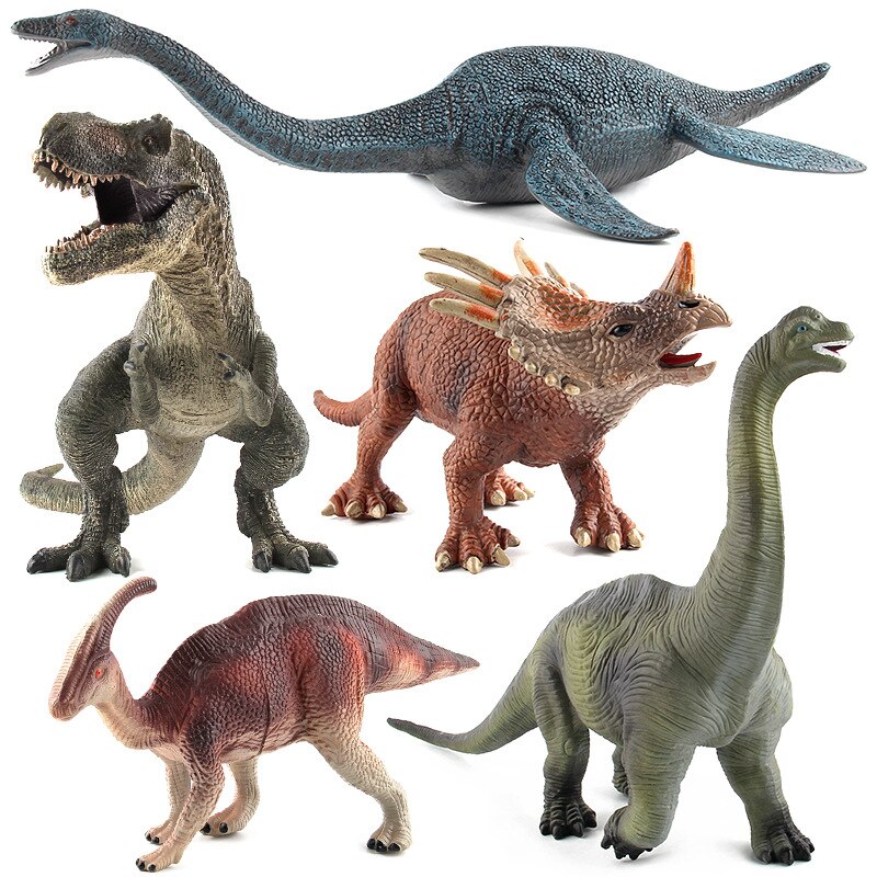 Dinosaurus Model Speelgoed Plastic Gorilla Jurassic Tyrannosaurus Triceratops Brontosaurus Action Figures Pop Speelgoed Voor Kinderen