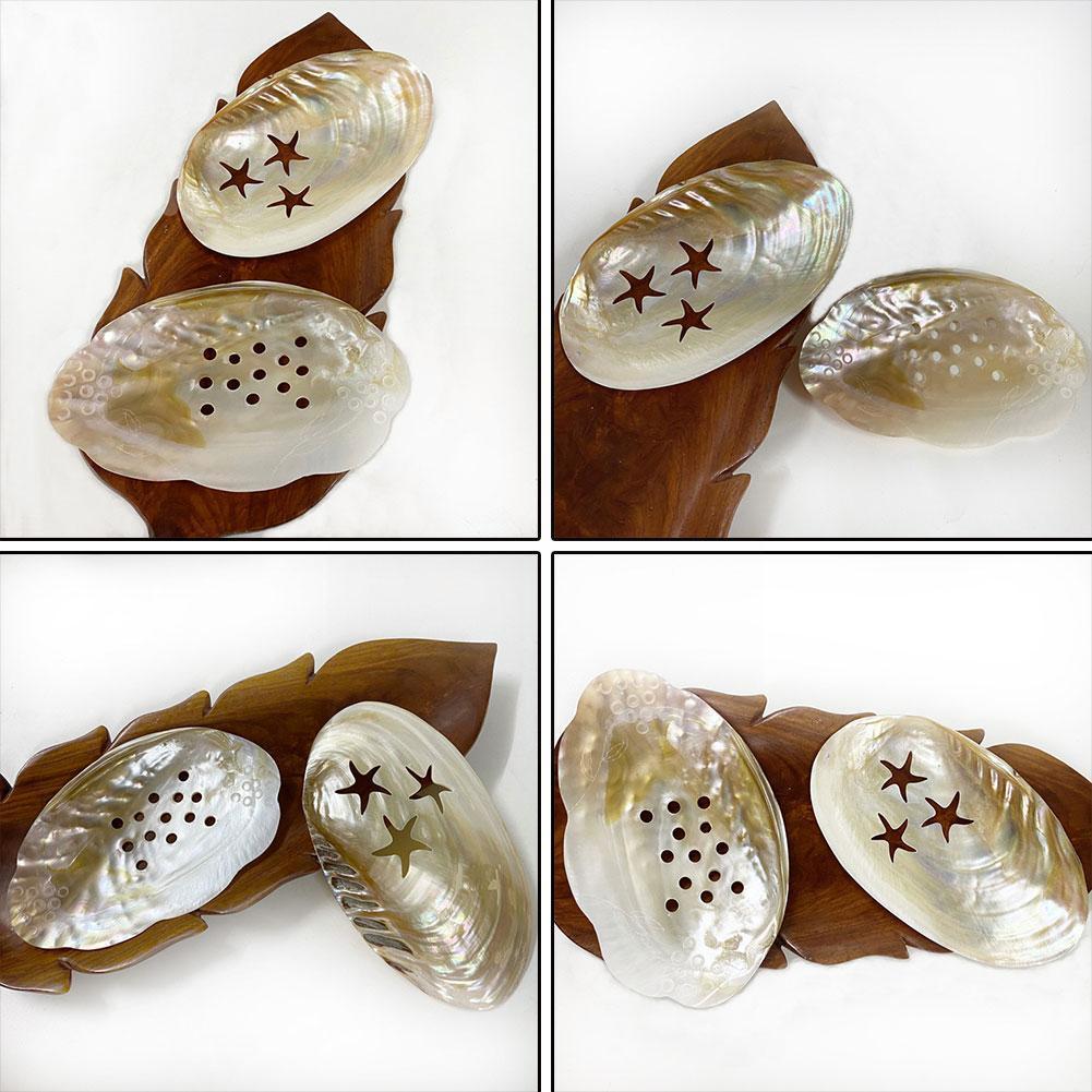 Natural Freshwater Pearl Shell Oyster Mother of Pearl Nautical Home Decor Beach Clam Shell for DIY Jewelry Making Craft Sea U0I0