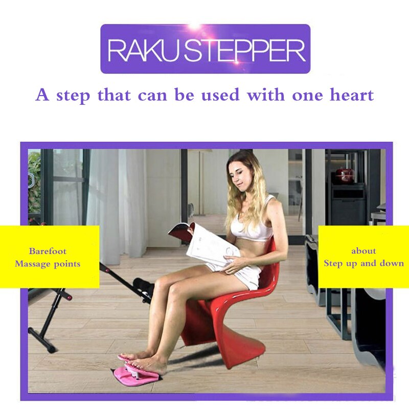 2 in 1 stepper hjemmekontor mute in situ klatring fod massager ben slankende træningsudstyr vægttab fitness maskine