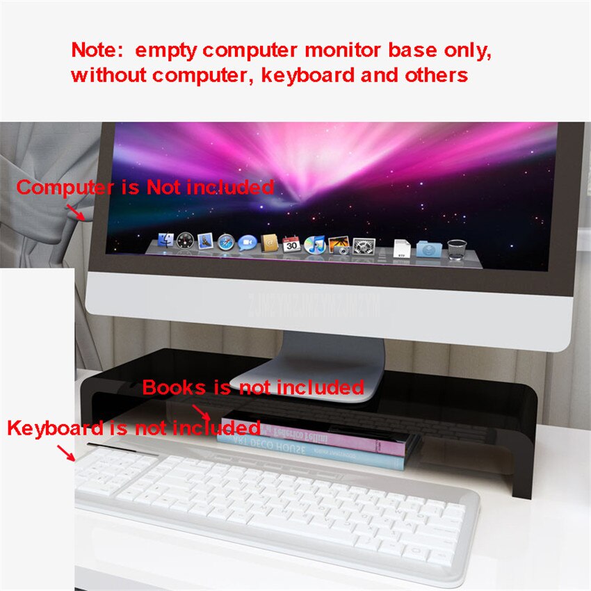 Universal Desktop Computer Monitor Display Increase Height Holder Notebook Laptop Base Stand Bracket Non-Slip Computer Rack