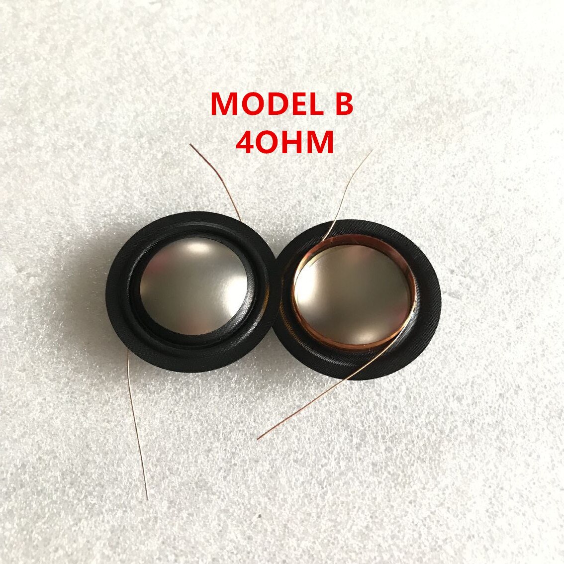 2pcs/lot Aftermarket 25.4 mm TI TAN tweeter diaphragm voice coil 1 inch: Model B 4ohm