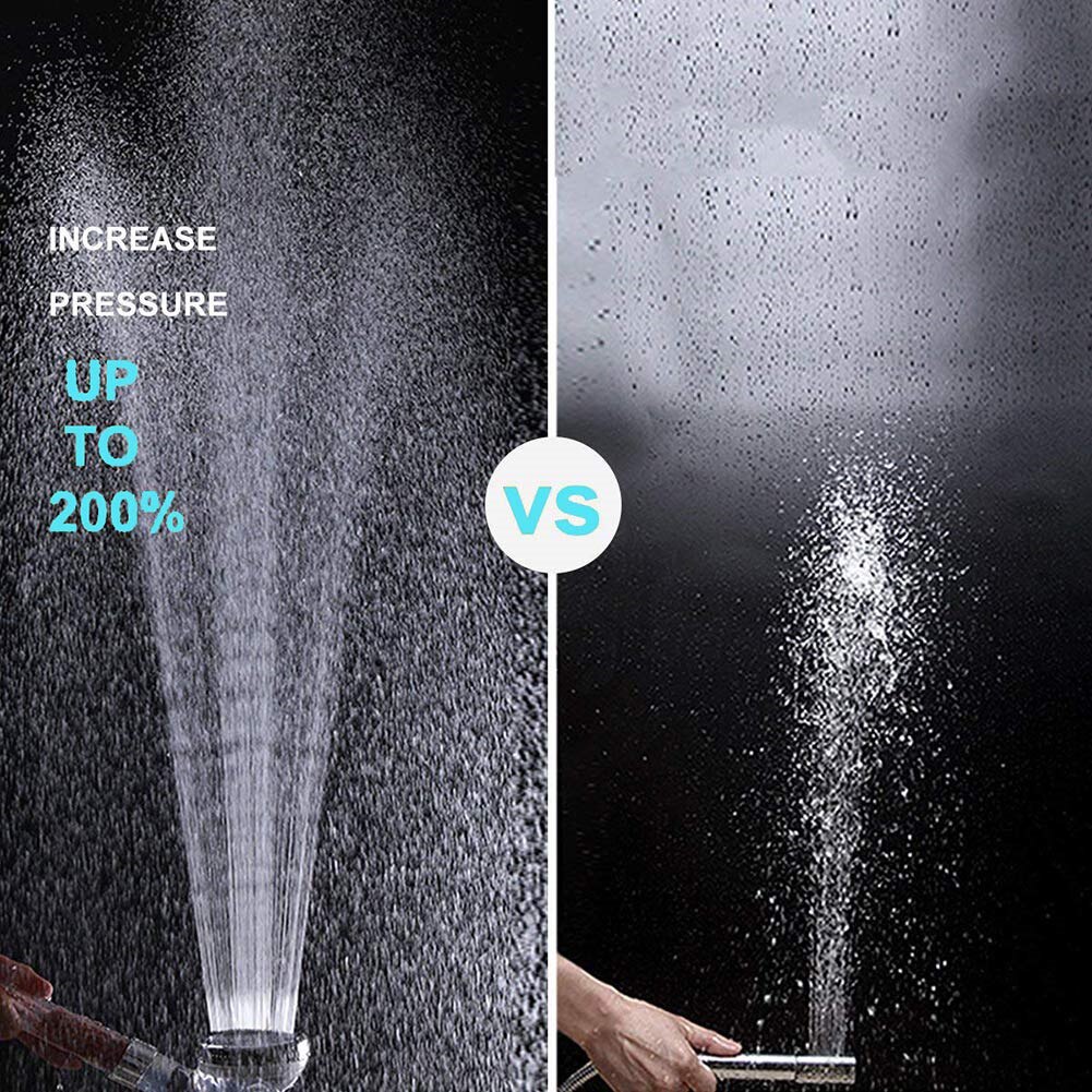 Led duschljus vattentemperaturstyrt färgskiftande led dusch, led duschmunstycke färg 7 växlande