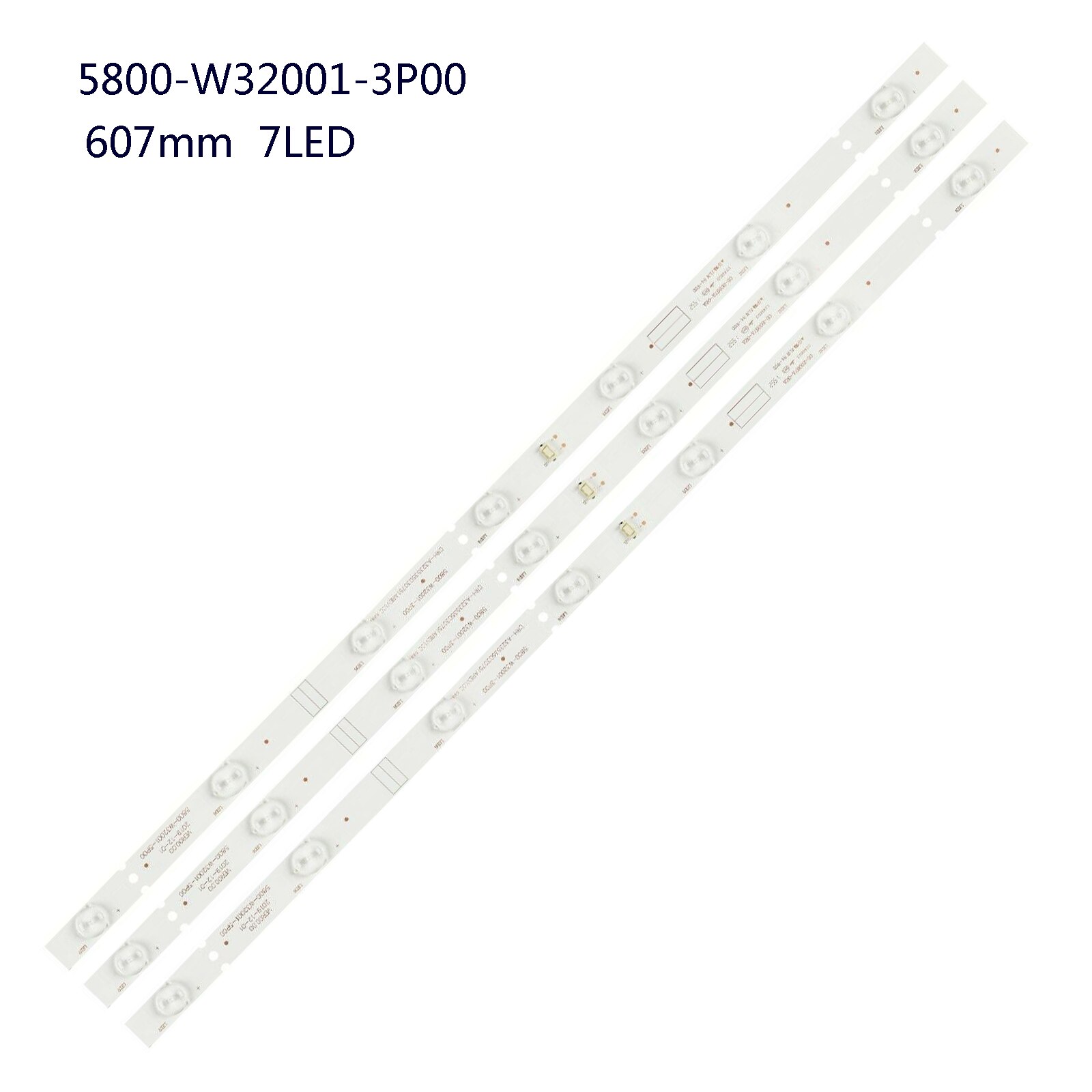3 PCS/set LED backlight strip for Skyworth 32E3500 32E360E 7H4A73324C 32X3000 32E3000 32HX4003 5800-W32001-3P00 LC320DXJ-SF A2