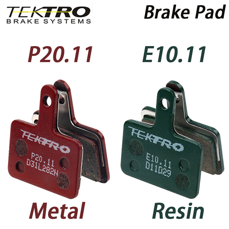 Pastillas de freno de disco Tektro MTB, pastillas de freno de disco hidráulicas de resina metálica, pieza de repuesto para freno de bicicleta de montaña para Shimano B01S