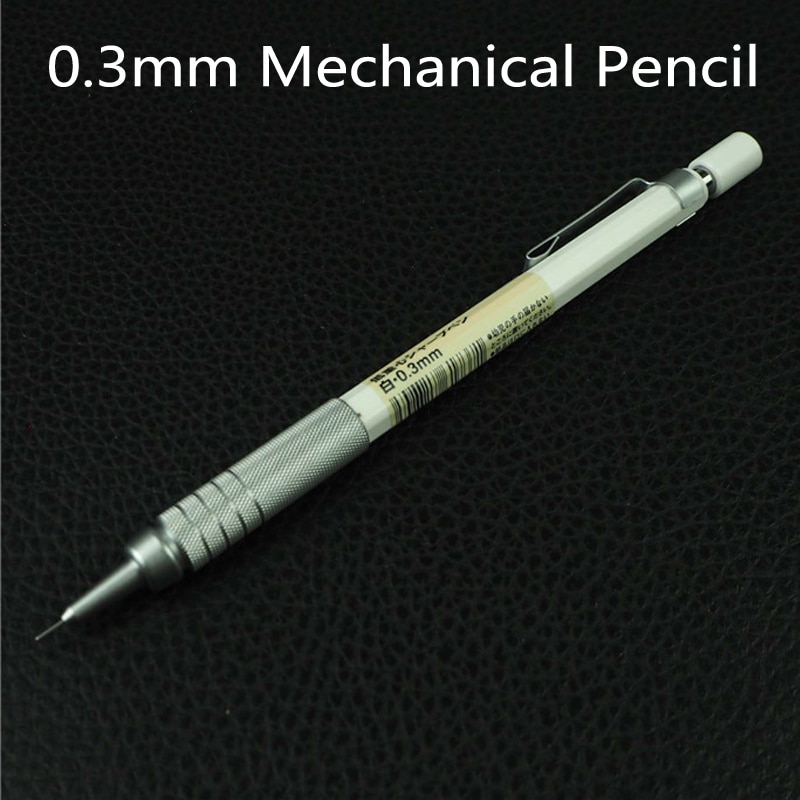 MUJI Mechanical Pencil Low Center of Gravity 0.3 0.5MM Automatic Pencils Lead Office School Supplies Stationery Crayon A Papier: 0.3mm pencil