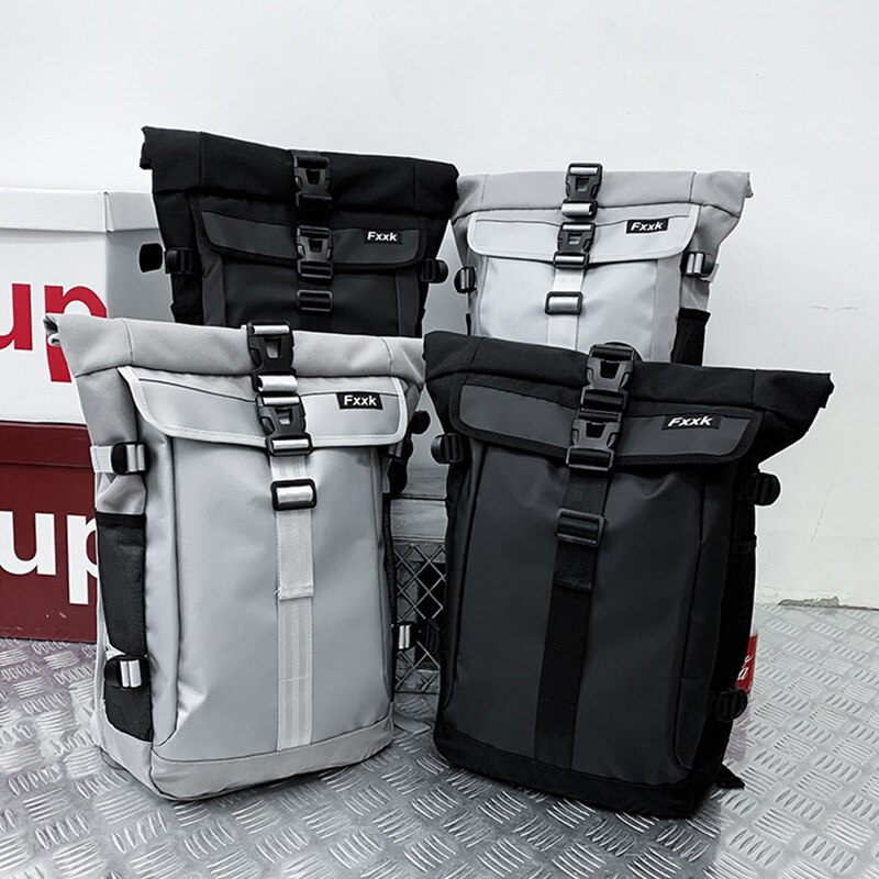 Trendige, coole #39 -rucksäcke mit reflektoren, großem fassungsvermögen, wasserdicht, reise- und schulrucksack mit vielen fächern für teenager