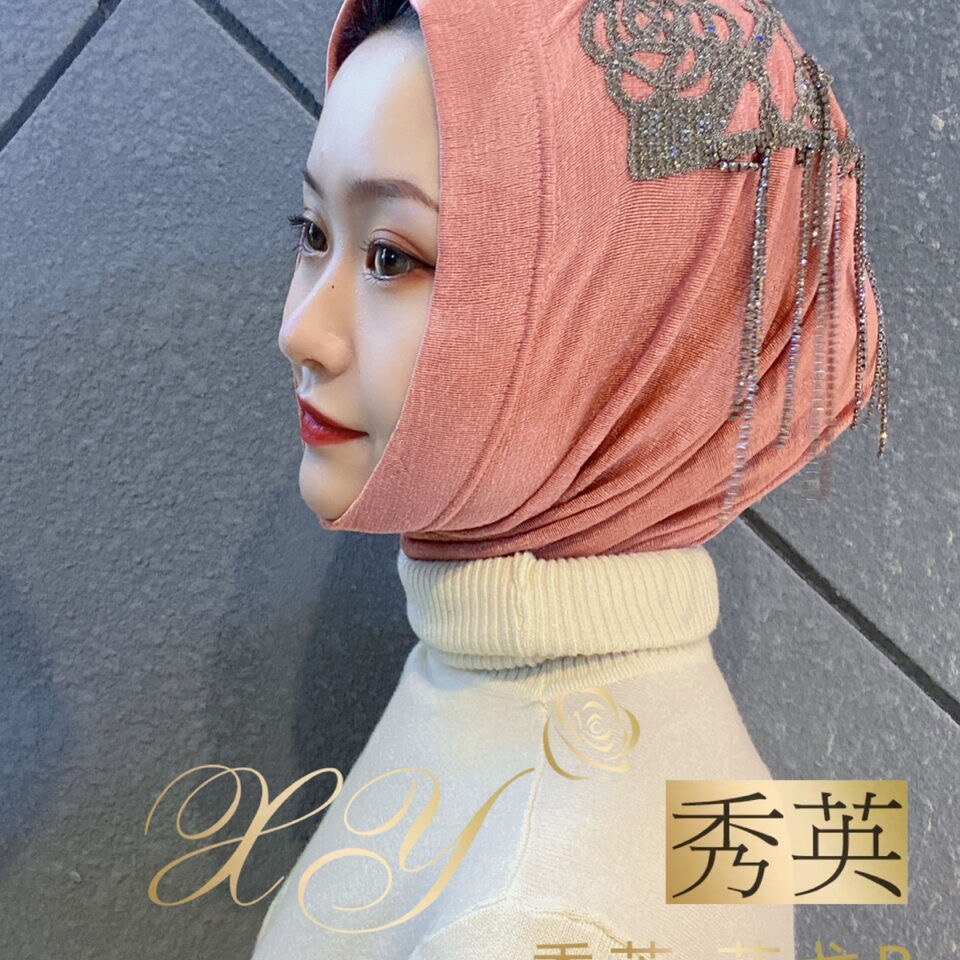 Moslim vrouwen hoofddoek instant hijabs kwastjes