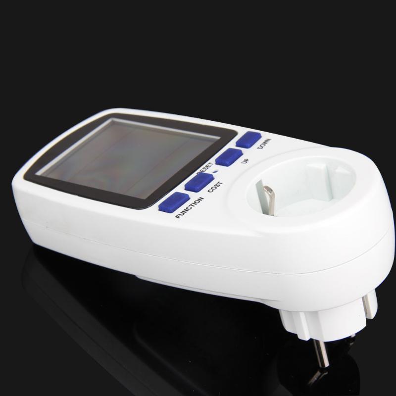 Power Energy Watt Volt Amps frequency Meter Analyzer Electricity Monitor Measures 230V 50Hz EU Plug LCD display Energy Meters